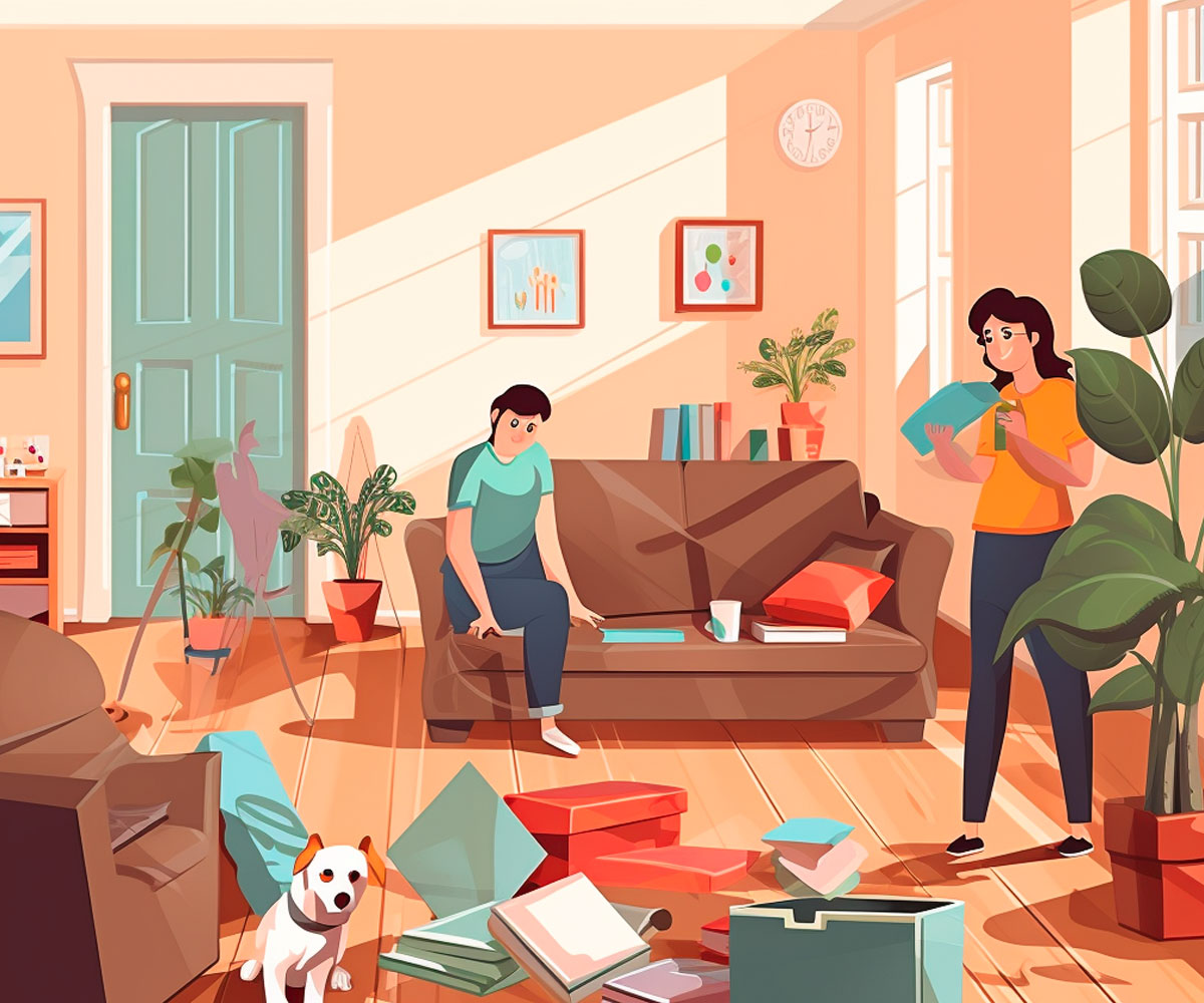 Stunning Skydiving Into Decluttering Living Room Surfaces image