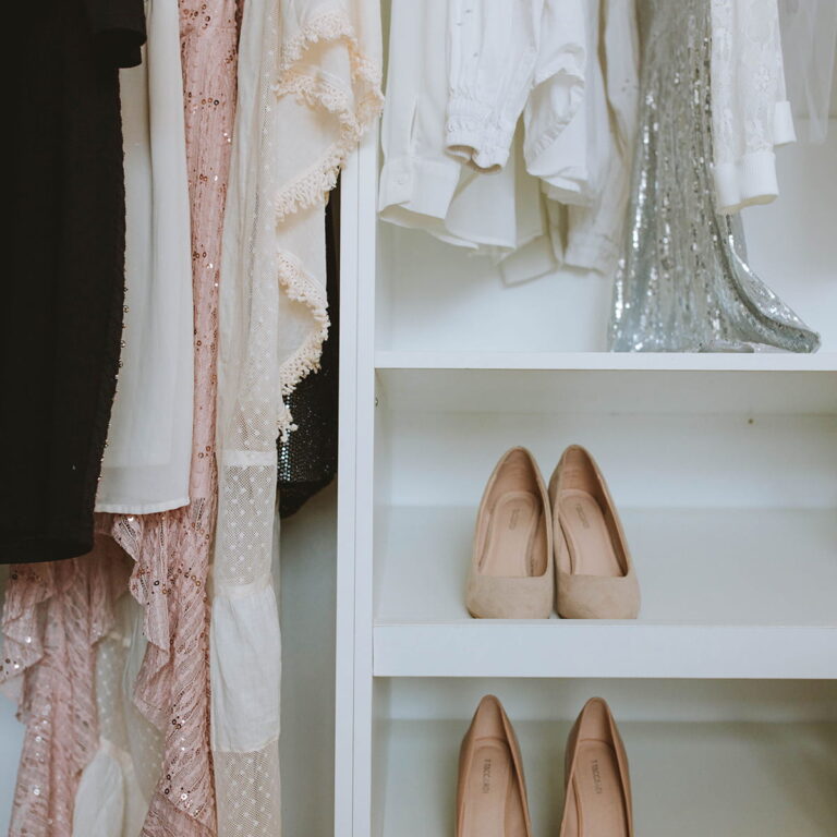 Cleaned up closet space