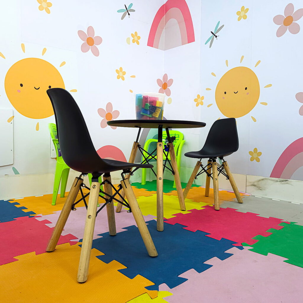 Decluttering a kids room